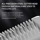 Professional Dog Hair Clipper All Metal Rechargeable Pet Trimmer Cat Shaver Us