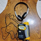 Vtg Sony Walkman Sports Yellow Wm-fs593 Am fm Cassette Player Rare 