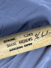 Mlb Game Used Cracked Bat Shane Andrews Montreal Expos Signed Louisville Slugger