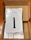 New Wedding  Event Table Numbers W  Stands 1-10  5x7 Acrylic Display White Arch