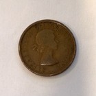 1963 Canada Penny  Canadian One Cent - Canadian Coin - Free Shipping