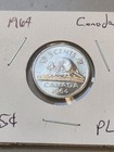 1964 Canada 5 Cents Coin Proof Like