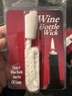 Wine Bottle Torch Kit Bottle Wicks Lot Of 3 Glass Bottle Wick Holder Oil Lamps