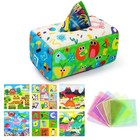Baby Tissue Box Toy - Montessori Baby Toys For 6-12 Months 1 Year Old Boy Girl