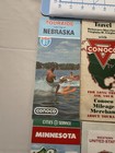 Vintage Road Maps Lot Of 12 Conoco Chevron Cities Service Amoco Atlantic Gas Oil