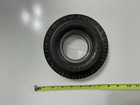 Vintage Firestone Tire Glass Ashtray 6    Diameter Auto Advertising Collectible