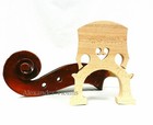 Hand Made Bridge Upright Bass 1 2 Size  Maple  French Style  Us Seller