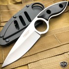2pc 7  Tactical Dagger Fixed Blade Hunting Survival Knife W  Hard Belt Sheath