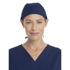 2-pack Unisex Adult Surgical Scrub Hats Adjustable W  Snaps Scrubstar Navy Blue
