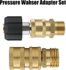 Mingle Ultimate Pressure Washer Adapter Set  Quick Disconnect Kit  M22 Swive