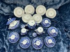 Vintage 1950s Blue Willow China Child s Tea Set 25 Pc  Made In Japan
