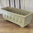 Vtg Mcm Mccoy Floraline Usa  410 Potery 10  Rectangle Planter - Vgc