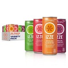 Izze Sparkling Juice  4 Flavor Variety Pack  8 4 Fl Oz 24 Count