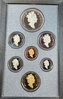 1991 Canada Proof Set     7-coin Royal Canadian Mint Set With 50  Silver Dollar