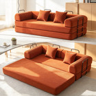 71   inch Modern Sectional Sofa Couch Bed Convertible No Assembly Skin-friendly