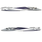 Rinker Boat Graphic Decals 218615   282 Captiva Gray Stickers  kit 
