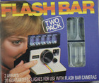 Nos Sylvania Flash Bar Two Pack Blue Dot 2 Arrays 20 Flashes Polaroid One Step