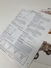 Mack Trucks M-30x Ton End Dumper Promotional 2 Page Advertising Booklet Vintage