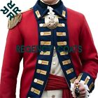 New British Military Complete Outfit  Red Wool Tailcoat  White Vest   Breeches