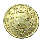 1982 Chuck E  Cheese  Pizza Time Theatr 25   -  Rare Vin  Arcade Game Token Coin