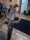 Vintage Ornate Metal Letter Opener dagger