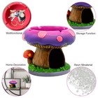 Mushroom House Ashtrays With Storage-cool Ash Tall3 35 Inches