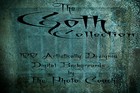 Digital Backgrounds Photography Studio Backdrops Drapes Textures Edges Gothic 1b