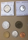 1950-1992 Lot Of 15 Caribbean Coins-bahamas jamaica antilles dominican Republic