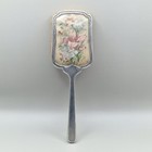 Sterling Silver   Petit Point Tapestry Brush Dressing Table 1944