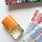 Ipsy Makeup Graffiti Art Glam Cosmetic Bag     clinique Happy Perfume Travel Size