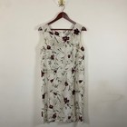 Vintage 90s Kathie Lee Collection Floral Dress Sleeveless Women s Size 12 Fall