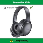 Bt Bh010 Headphone Earpads Replacement Compatible With Boltune Bt-bh010 Black 