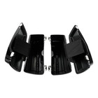 Motorcycle Hard Saddlebags Black Conversion Brackets Mount 2008-2017