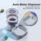 Pet Dog Cat Waterer Automatic Dispenser Drink Water Gravity Large Bowl 4 Gallon