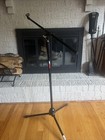 On Stage Proline Ms220 Black Tripod Boom Microphone Stand