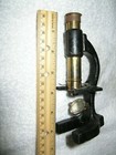 Vintage Students Antique Microscope Field Research Child Kids Laboratory Science