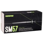 Shure Sm57 Cardioid Dynamic Instrument Microphone With Clip Sm-57 Mic Xlr