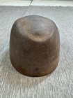 Antique Primitive Millinery Wood Hat Block Mold Form Hatter Tool 7 1 8 Old Vtg