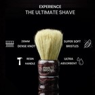 Pink Woolf Soft Boar Shaving Brush 28mm Knot 1 Piece