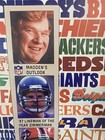 Miller Lite Beer 1988 Football Handbook Sign - John Madden - Raiders Chiefs