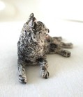 Antique  Cold Painted Bronze  Tabby Cat  Austrian Vienna  Bermann 