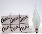 Silicone Dipped Flickering Flame Bulb  Country Candle Lamp Style  Pack Of 6