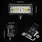 4x 7  Led Marine Spreader Lights Deck mast Lamps For Boat Spot Light Bar White
