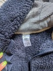 Carter s Baby Snowsuit 6m Fleece Hooded Full Zip One-piece Blue Solid