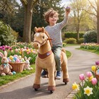 Ponycycle Ride On Horse For Age 3-5 Kids Toy Riding Pony Real Walking Horse E336
