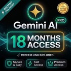 Gemini Ai Pro   18 Months Subscription   Veo 3 5   5tb Drive   Premium Ai