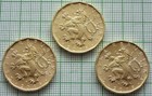 Czech Republic 2019 Set 3 X 20 Korun - Prominent Personalities Series  Unc 