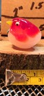 Hand Blown Murano Glass Italian Art Bird--41 Gr  2 25  X 1 25  X 1  Tall Baby