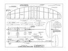 Bugx Dlg Rc Glider 30  Wingspan Rc Model Airplane Printed Plans   Templates