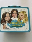 Charlie s Angels Vintage 1978 Collectible Blue Metal Lunchbox And Thermos Set